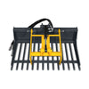 Rock Bucket With Grapple Attachment for Mini Track Loader (SKU: STL1000)