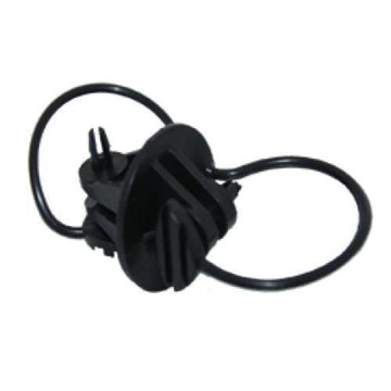 Aisladores para postes Aus agro  de dos pines  Balde de 75 unidades