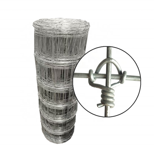 Malla Ganadera Australiana Nudo CIERVO Rollo - 1.45m x9 hilos x 100mts