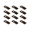 Spare Blades for Drum Mower - 1 Pack / 12 Pcs  (SKU: AARDM1600)