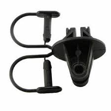 Aisladores para postes Aus agro  de dos pines  Balde de 75 unidades